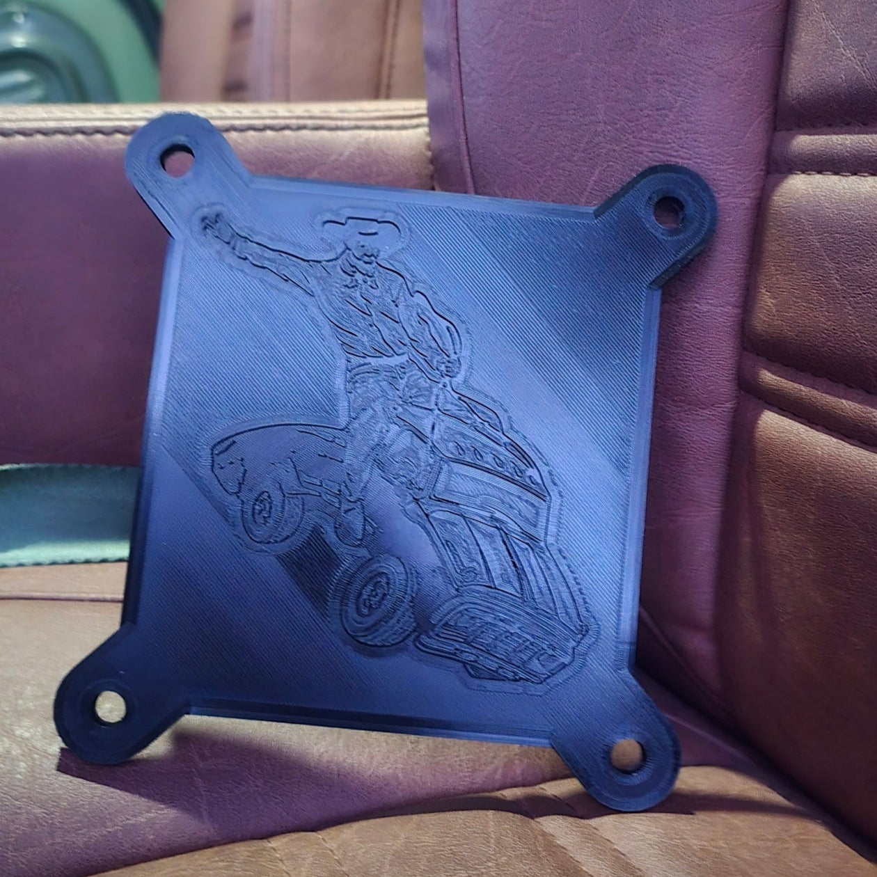 4BBL Carburetor/Intake Block-Off Plate